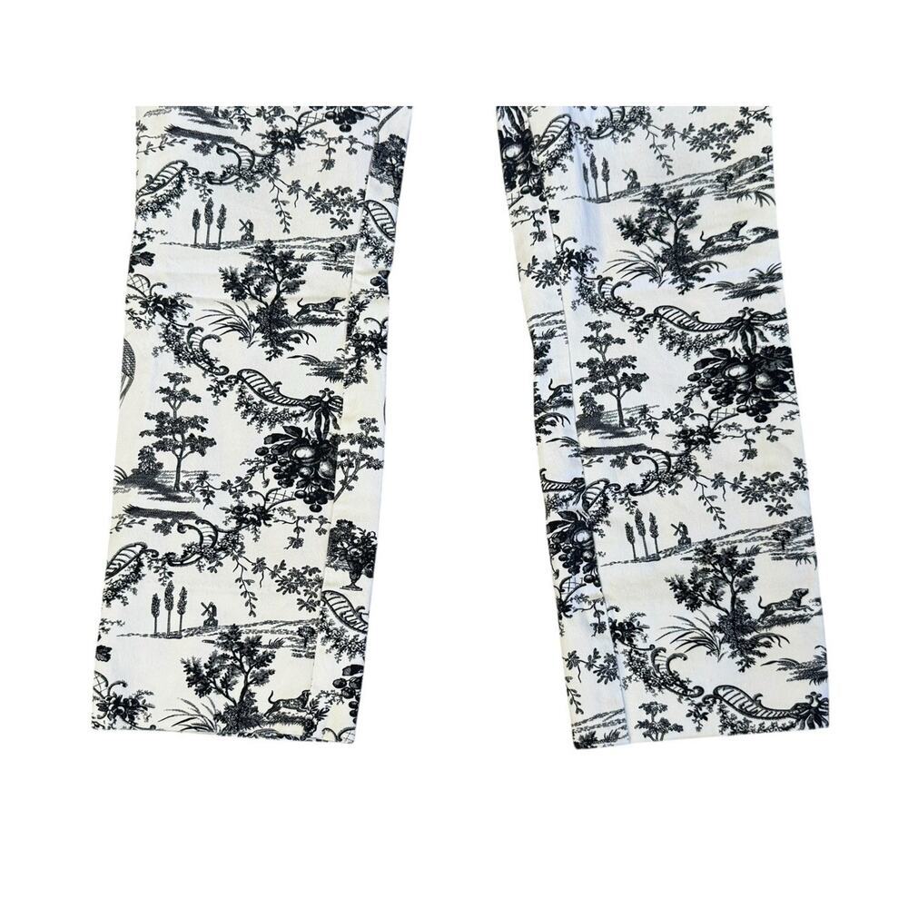 ANTHROPOLOGIE Essential Slim Hot Air Balloon Denim Pants Jeans Parisian Size 8 - Picture 3 of 8